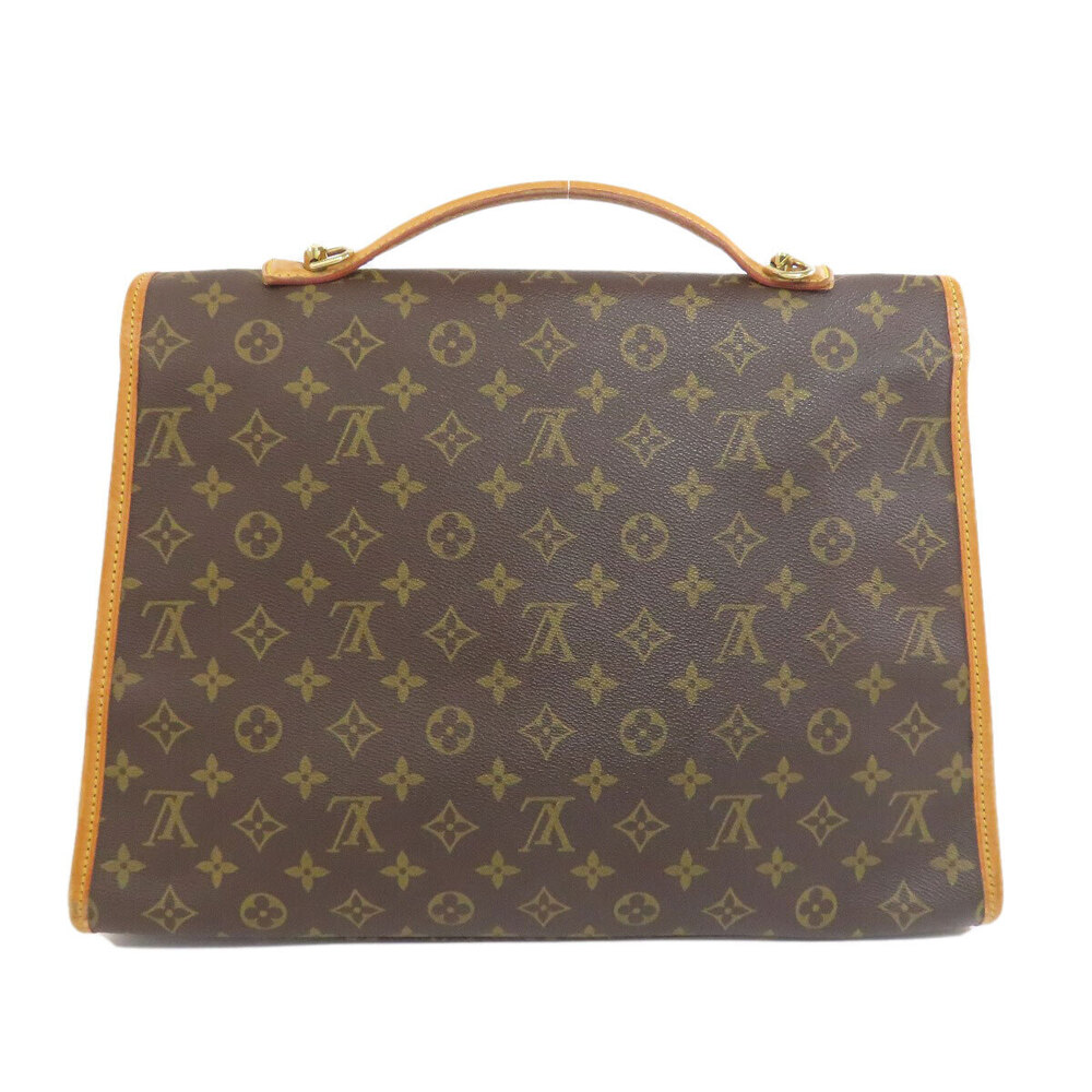 Louis Vuitton Beverly Handbag Monogram Canvas Brown